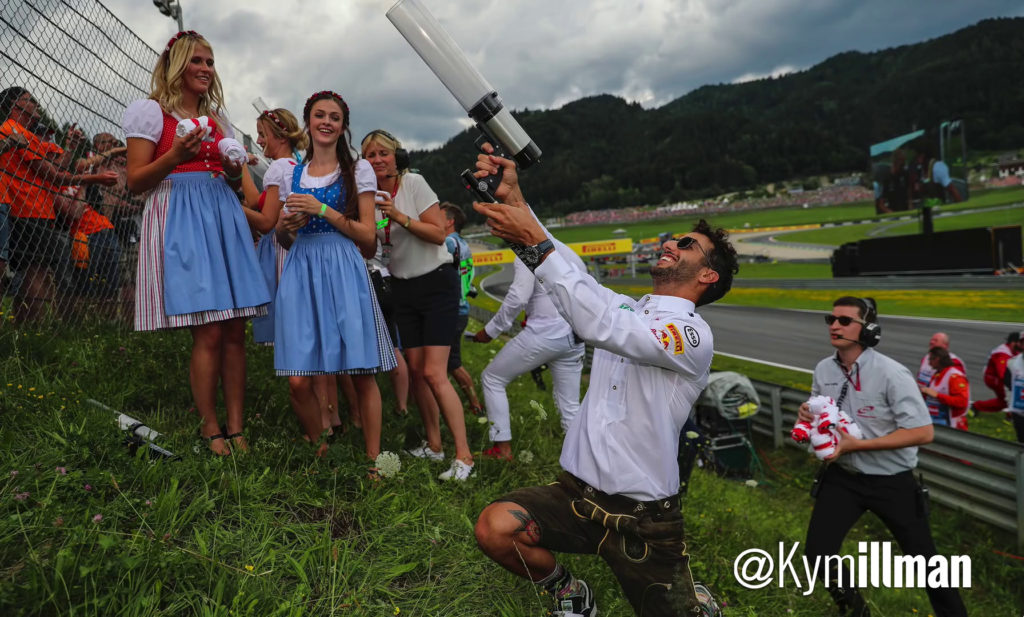Daniel Ricciardo Formula 1 Austria