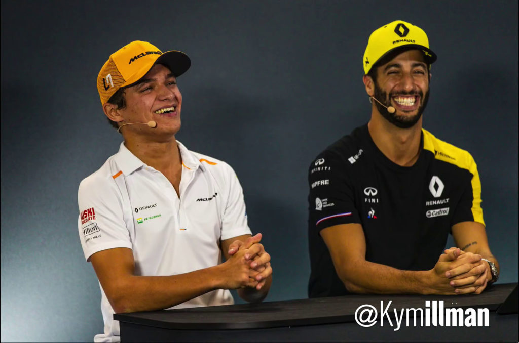 Lando Norris Daniel Ricciardo