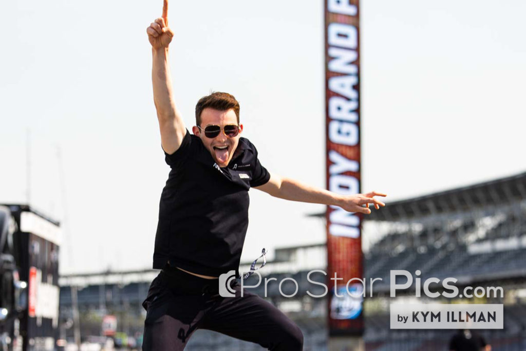 pato-O-ward-smiling-jumping-Indy-Grand-Prix