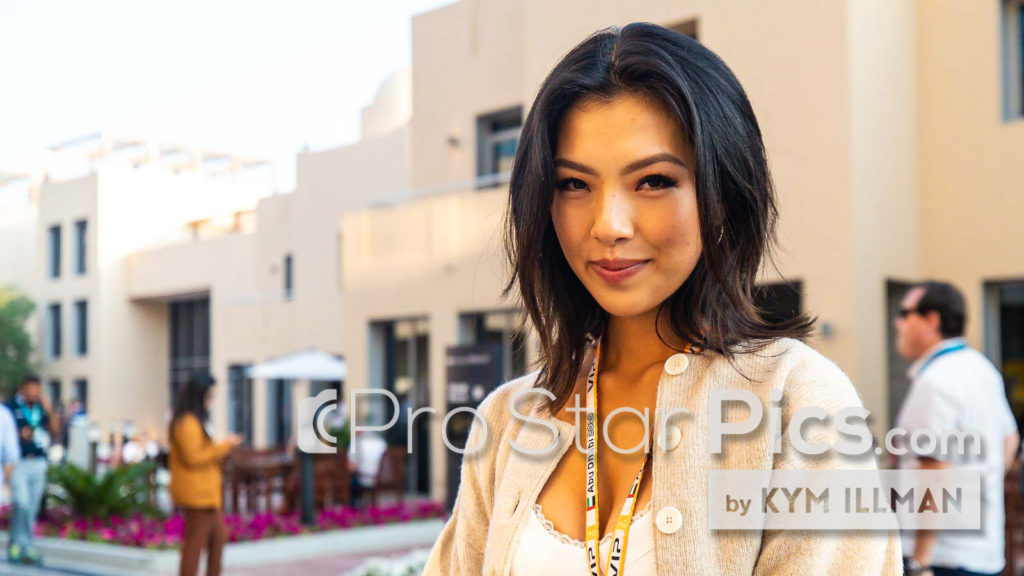Lily He Pegolf profesional pacar Alex Albon 