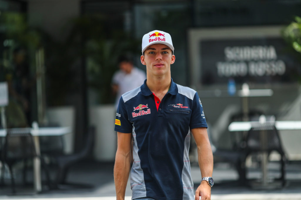 Pierre Gasly Toro Rosso 2018