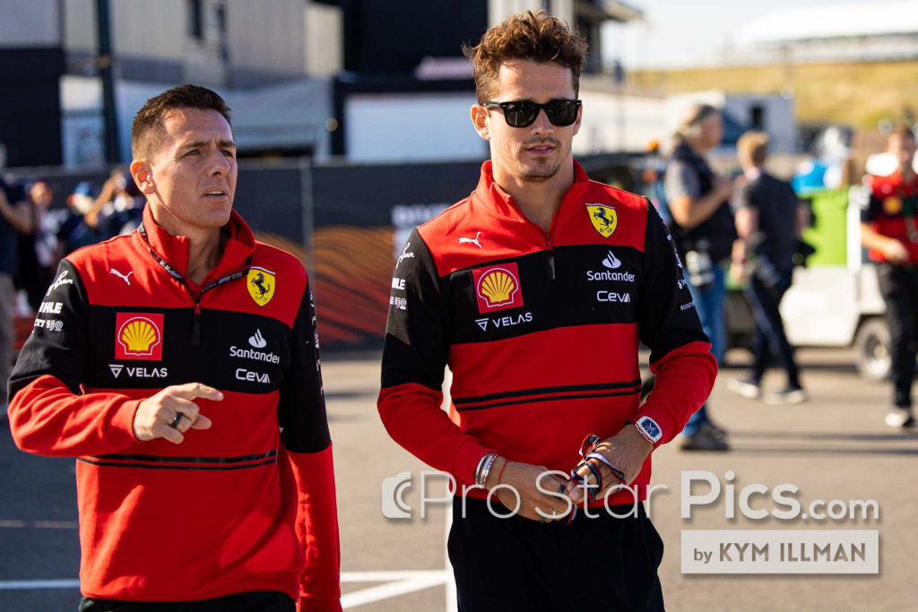 Who trains Charles Leclerc?