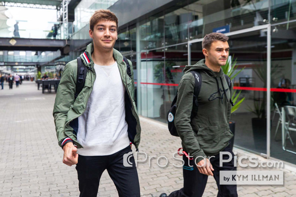 Who trains george russell?