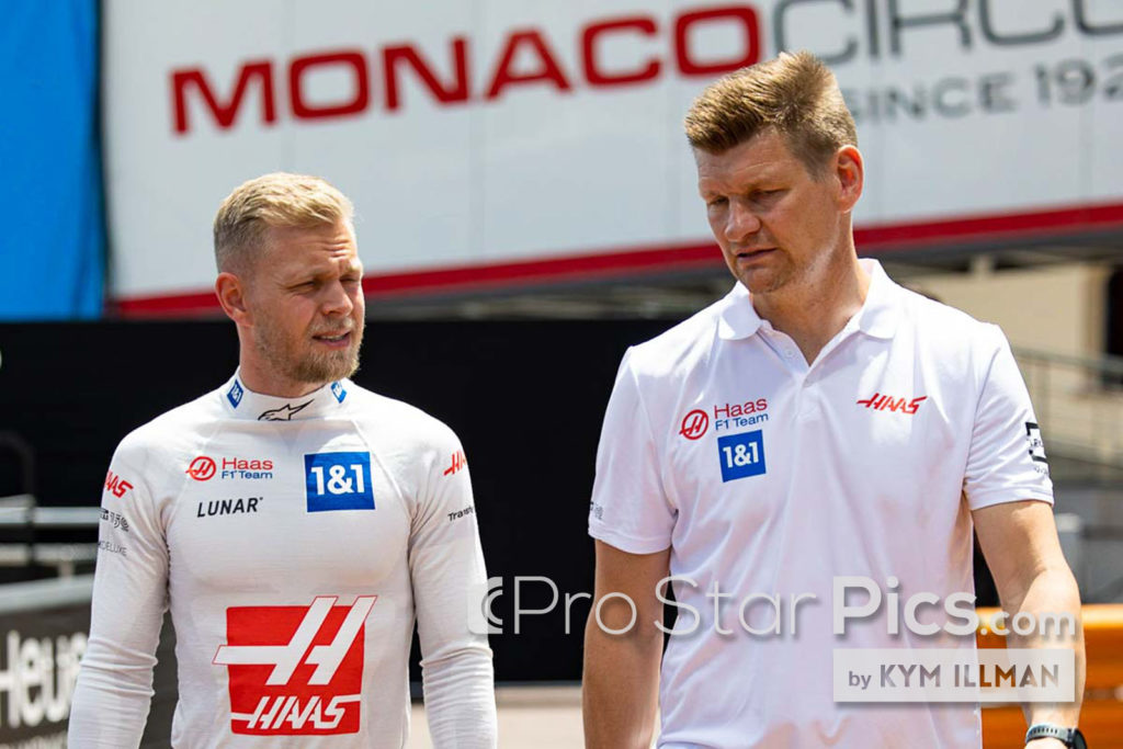 Kevin Magnussen's F1 trainer Thomas jorgensen
