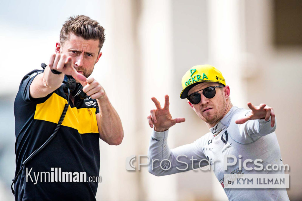 Nico Hulkenberg's F1 trainer martin Poole