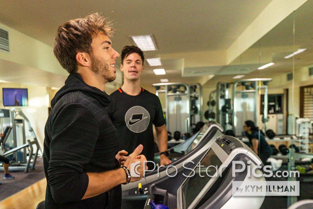 Pierre gasly's trainer in 2022 Pyry Salmela 