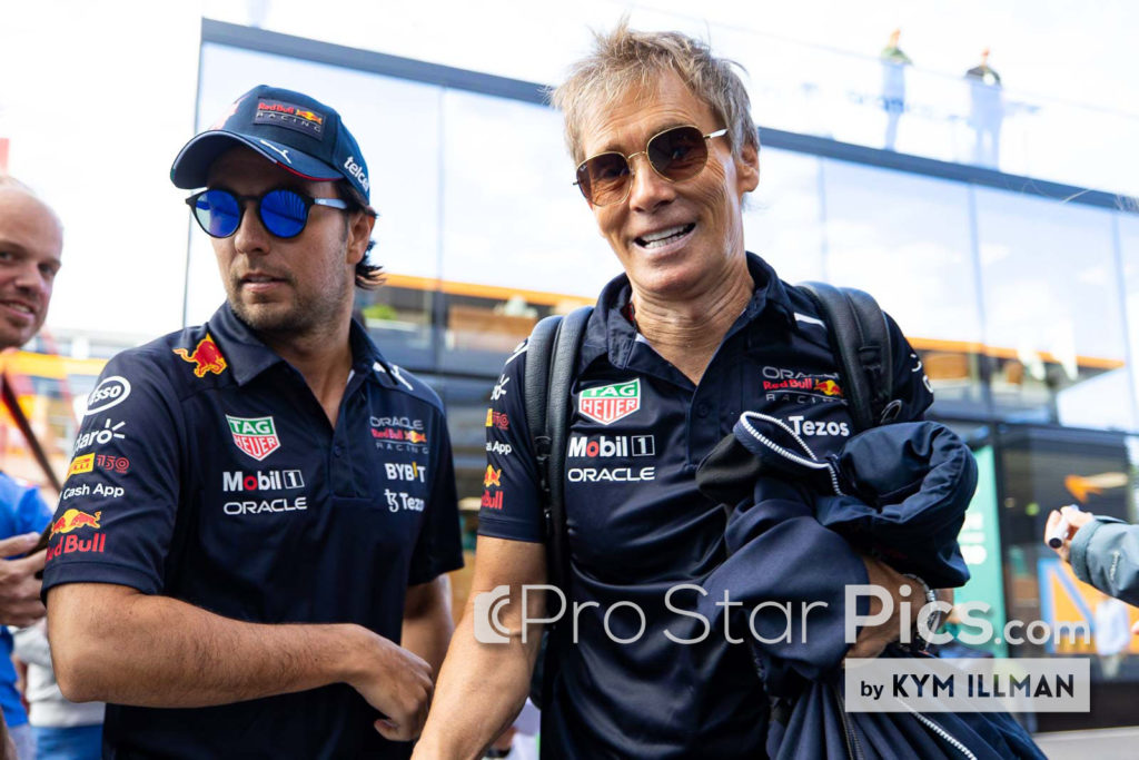 Red Bull F1 driver Segio Perez' F1 trainer Xavi Martos 