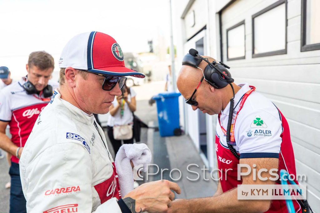 Kimi Raikkonen's f1 trainer