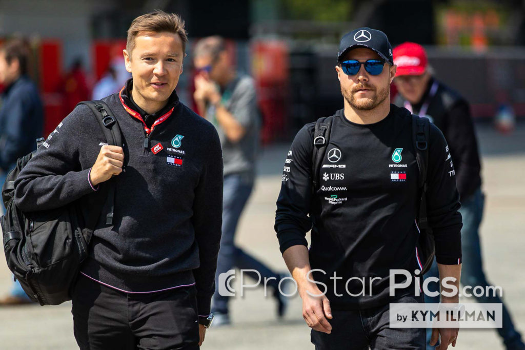 Valtteri Bottas F1 trainer Antti Vierula