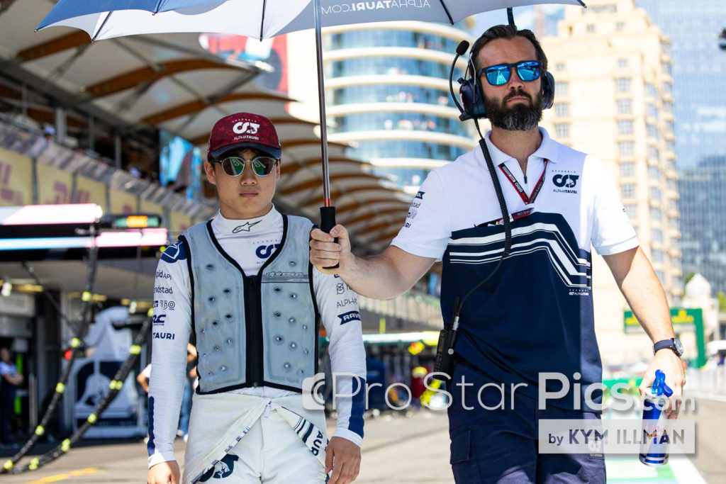 Yuki Tsunoda's f1 trainer Noel Carroll