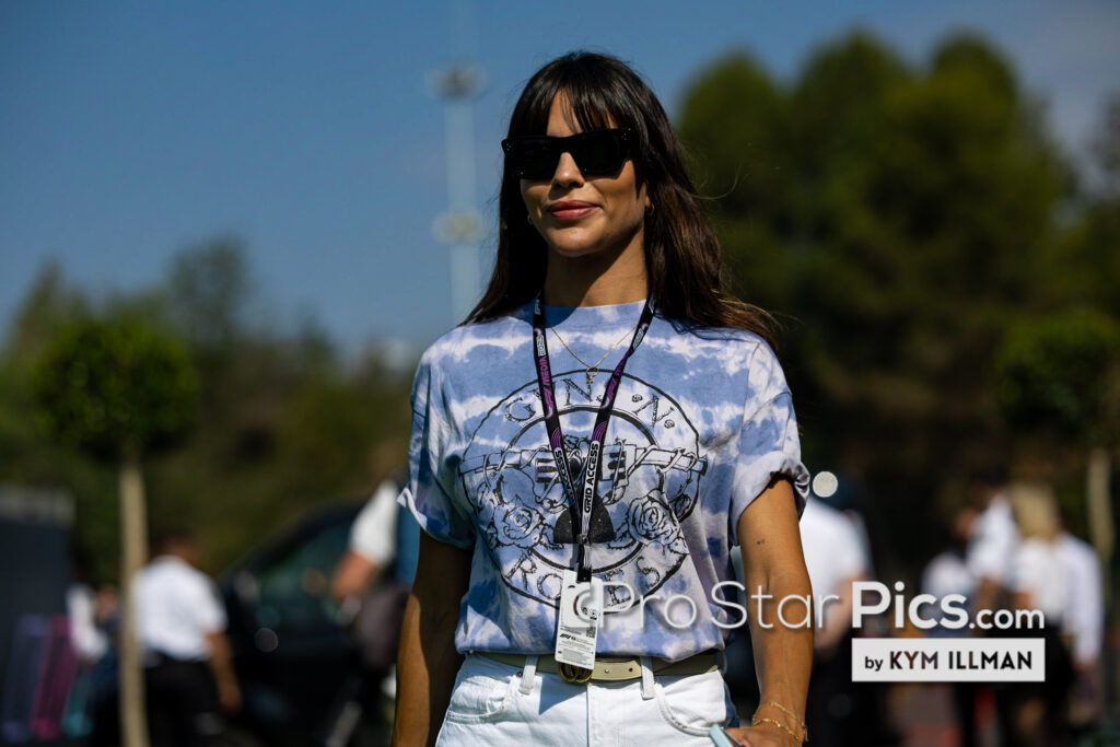 Fernando Alonso's girlfriend Melissa Jimenez 