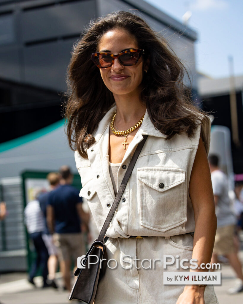 George Russel's girlfriend Carmen Monterro Mundt