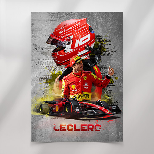 Charles Leclerc Poster
