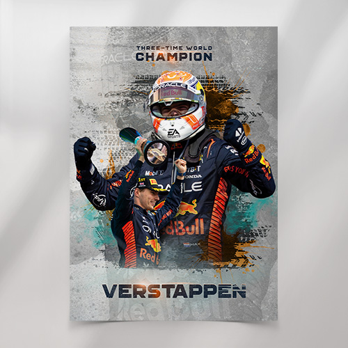 Max Verstappen Poster