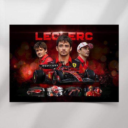Charles Leclerc Poster