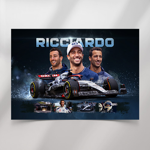 Daniel Ricciardo Poster