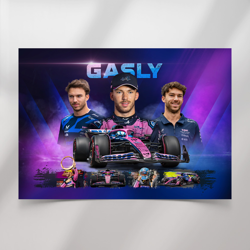 Pierre Gasly Poster