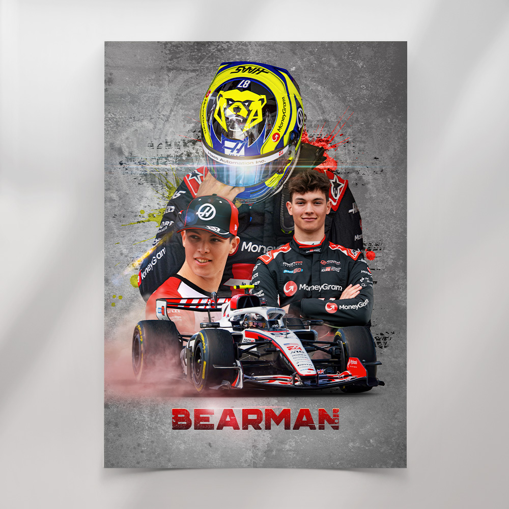 Oliver Bearman Poster