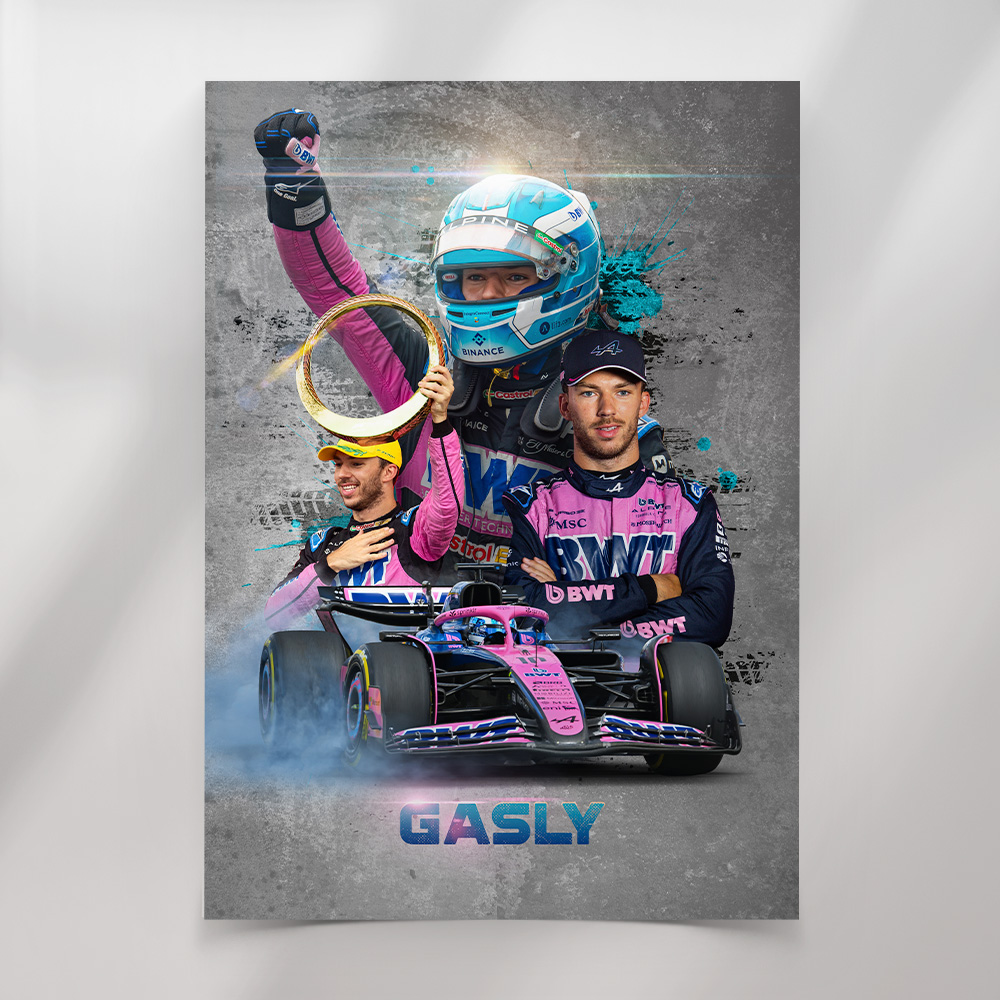 Pierre Gasly Poster