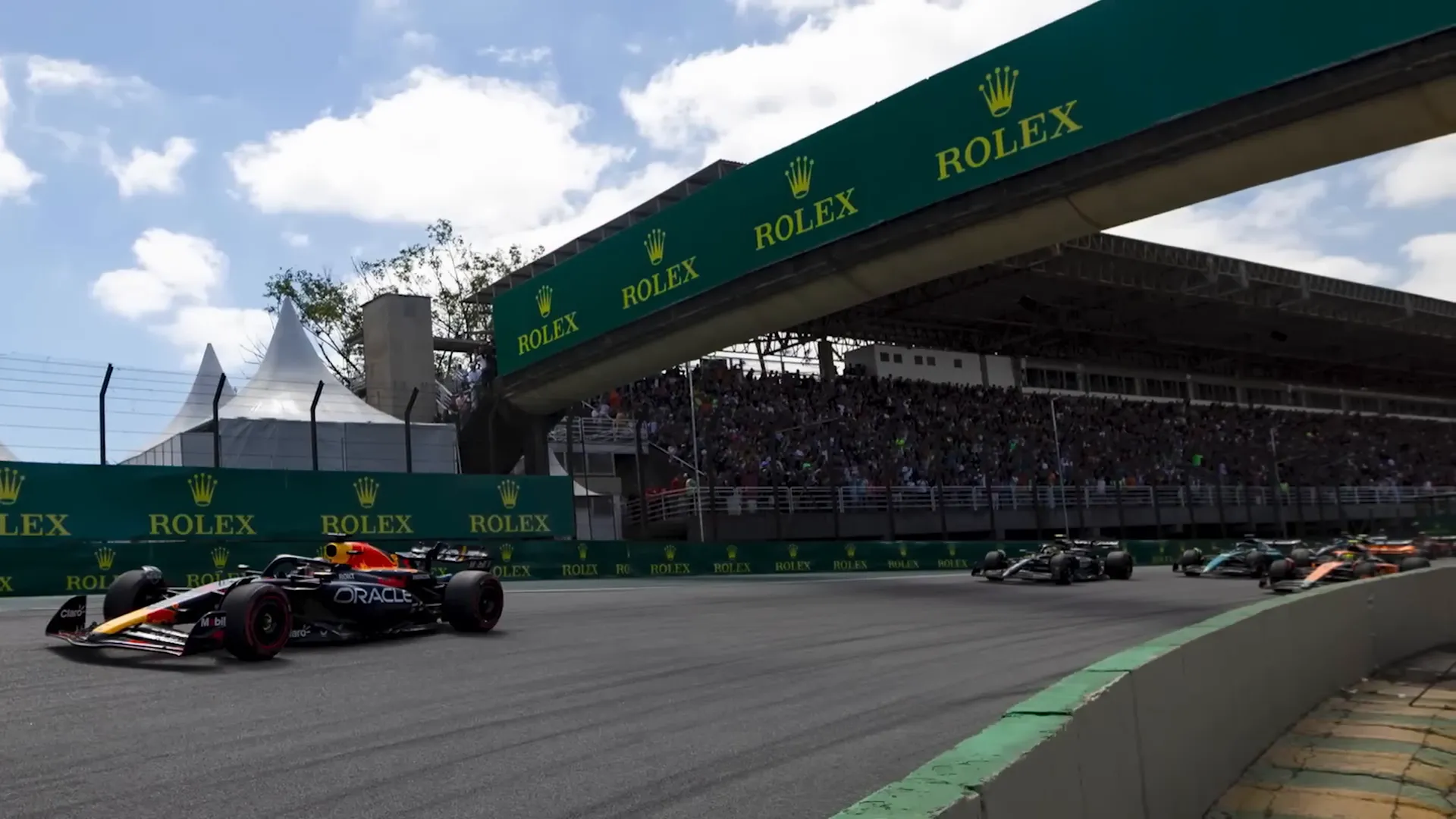 Cars starting at Brazil GP