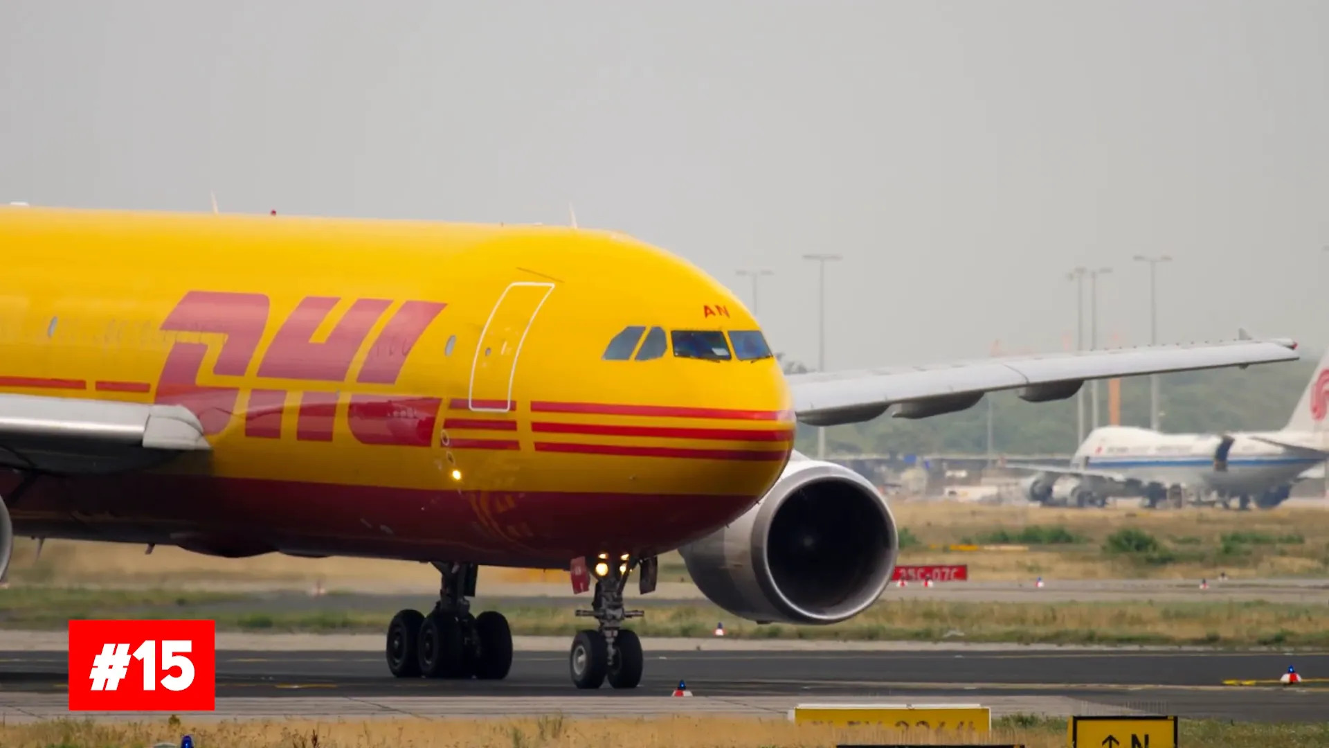 Cargo being loaded for a flyaway F1 race event