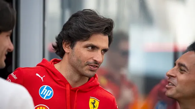 Carlos Sainz responding to hair comments