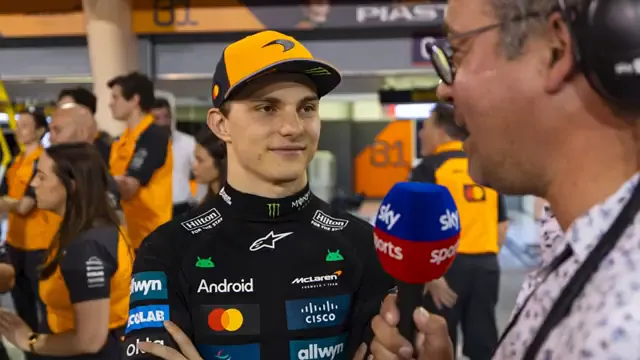 Drivers mingling after the race