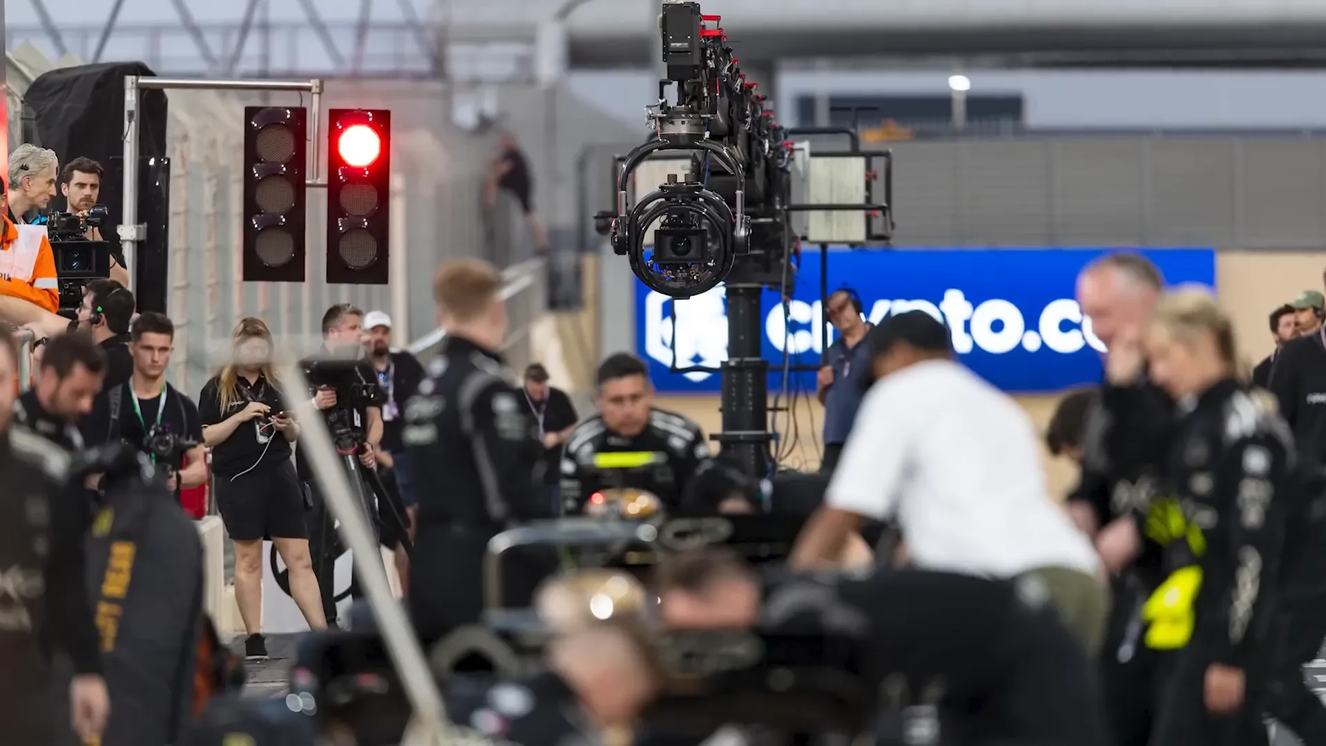 Concept art of character dynamics in the F1 movie