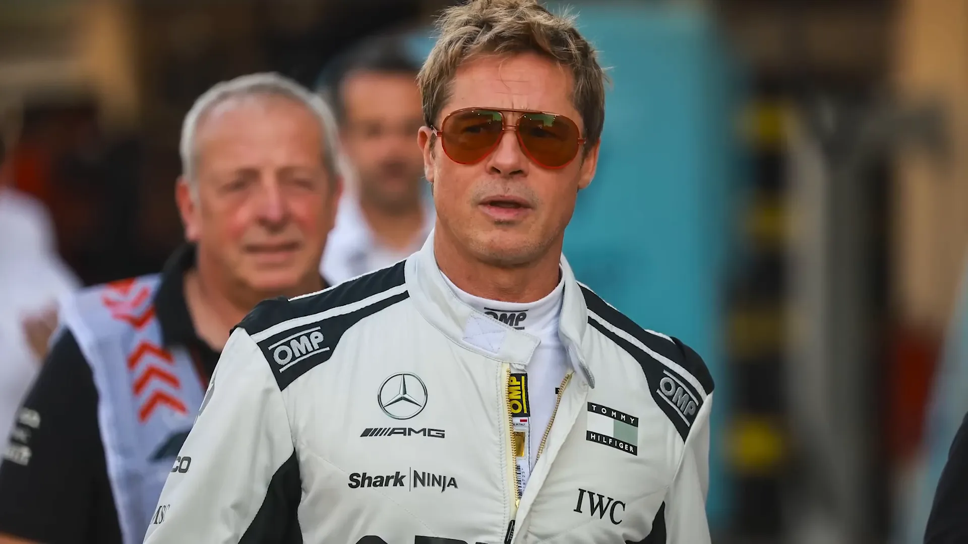 Brad Pitt thanks Ferrari team