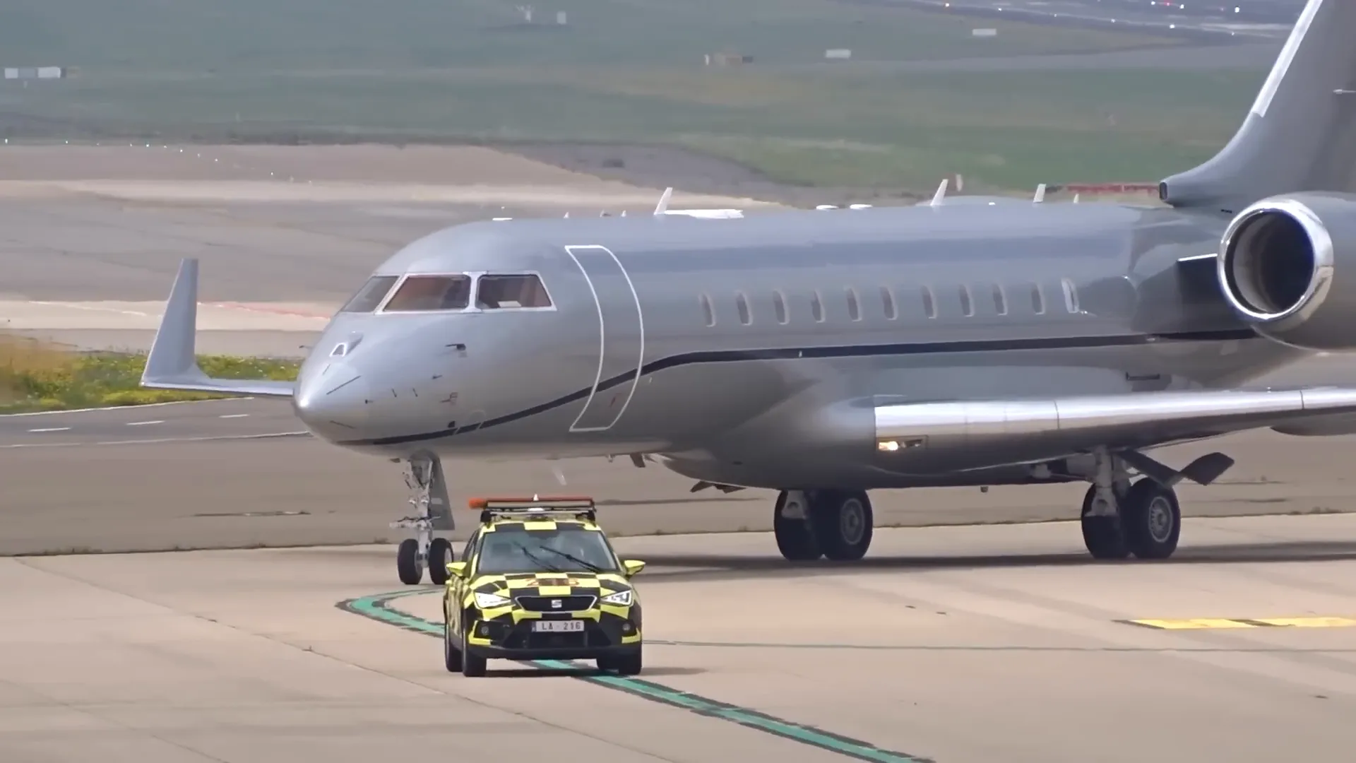 Lance Stroll's Bombardier Global 5000 jet