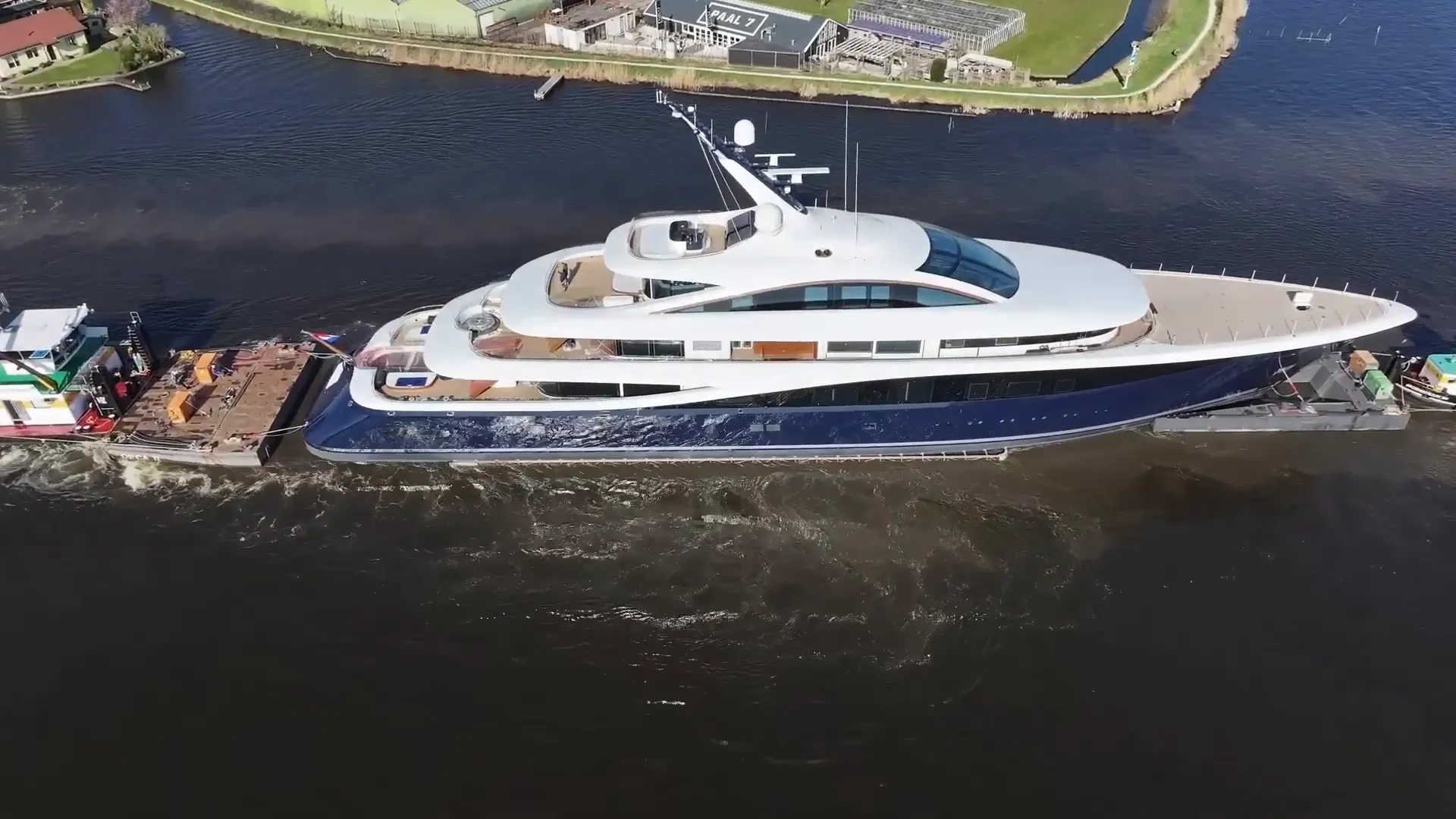 Lawrence Stroll's Project 714 yacht.