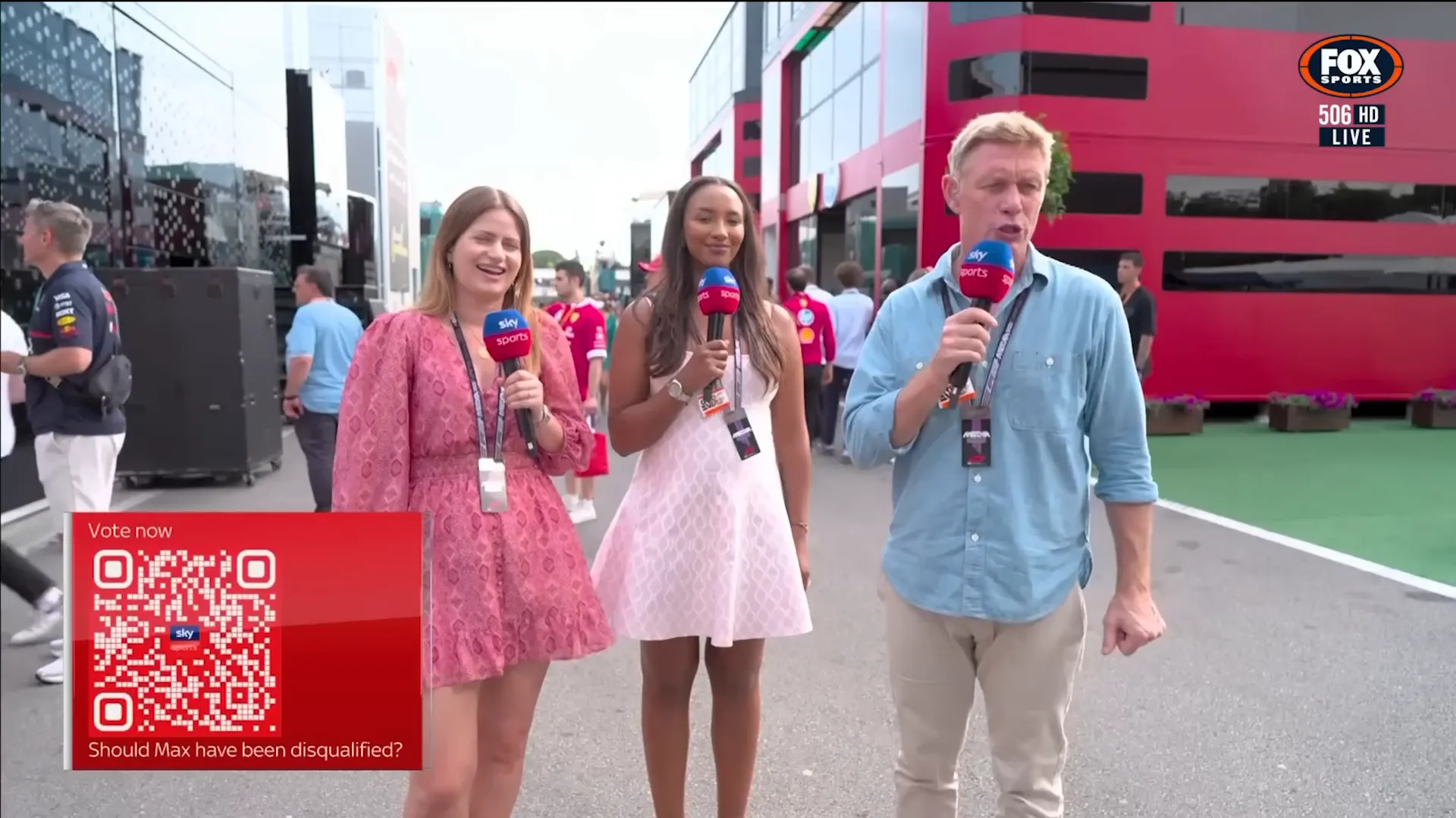 Sky Sports poll on Max Verstappen's penalty during Barcelona GP