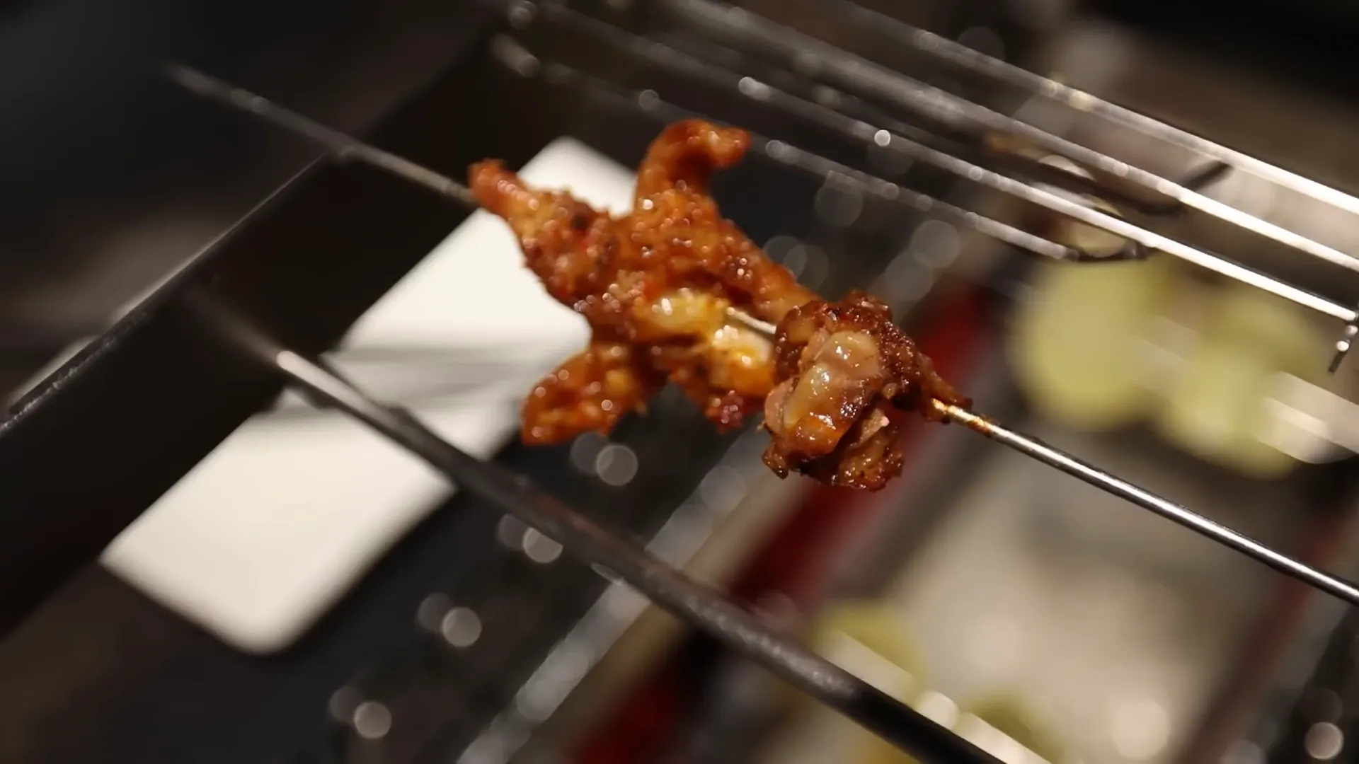 Boneless chicken feet dish
