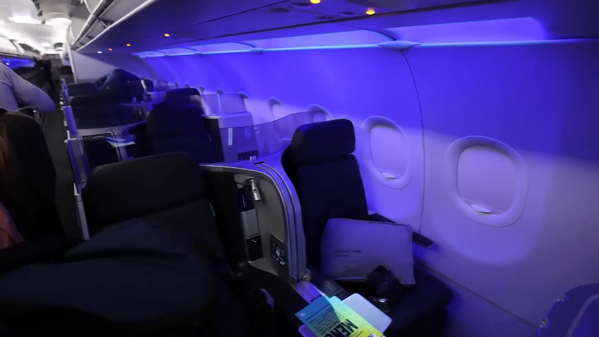 JetBlue A321 Cabin