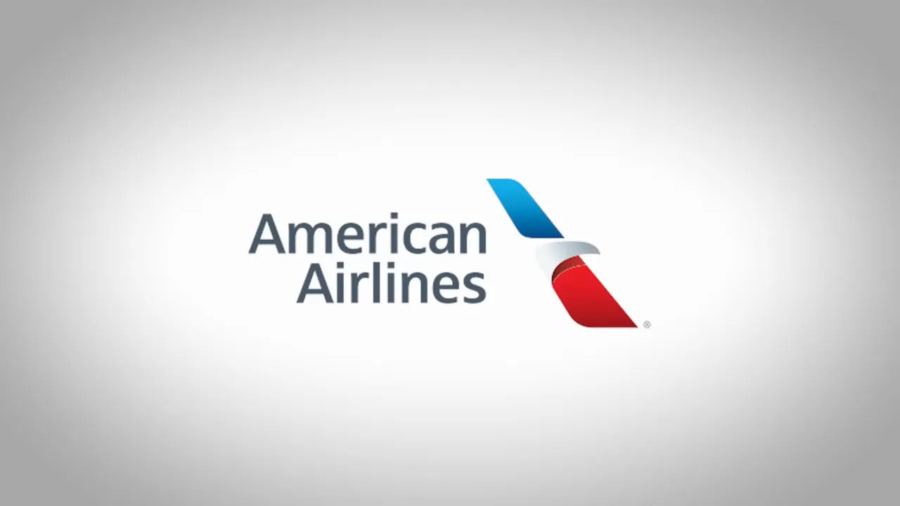 American Airlines logo on white background
