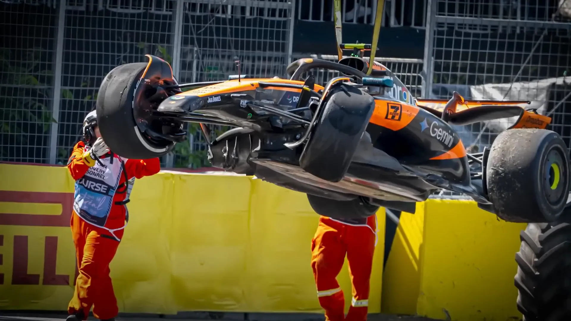 Lando Norris and Oscar Piastri involved in Canadian GP collision