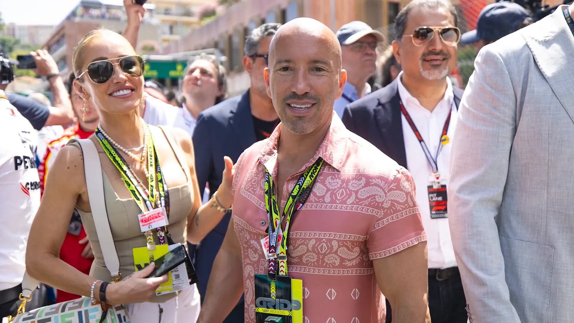 Grid access at Monaco
