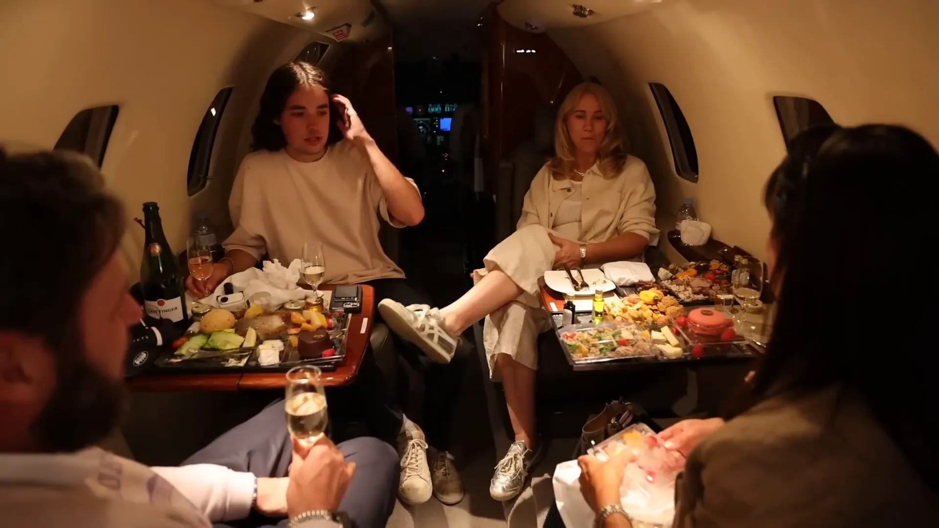 Catering onboard the Citation XLS Plus