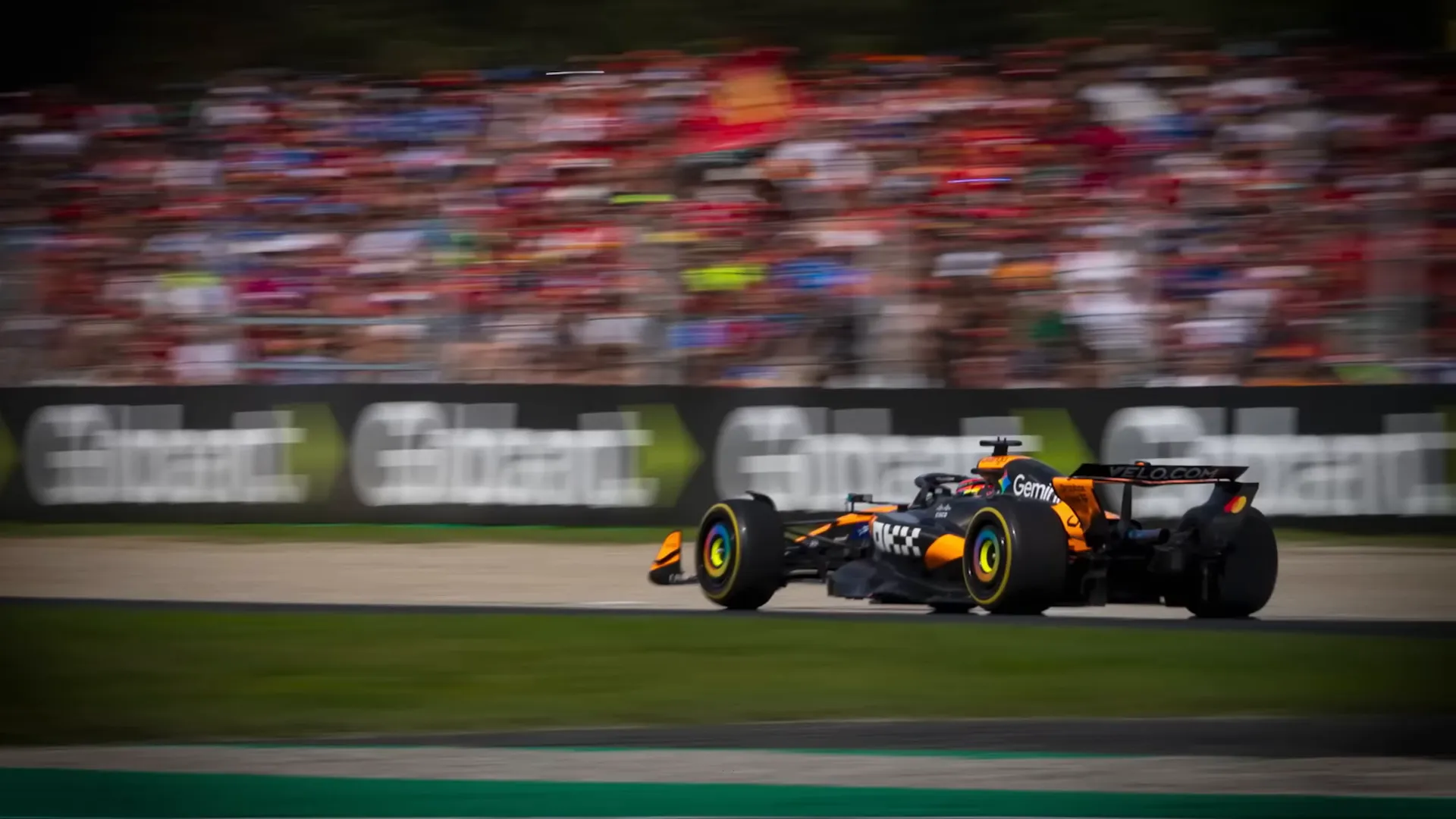 Oscar Piastri after handing position back to Lando Norris