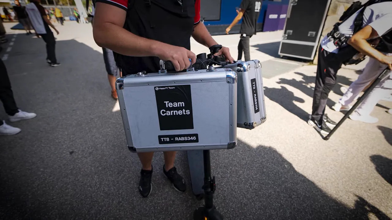 Camera gear in customs being checked for release