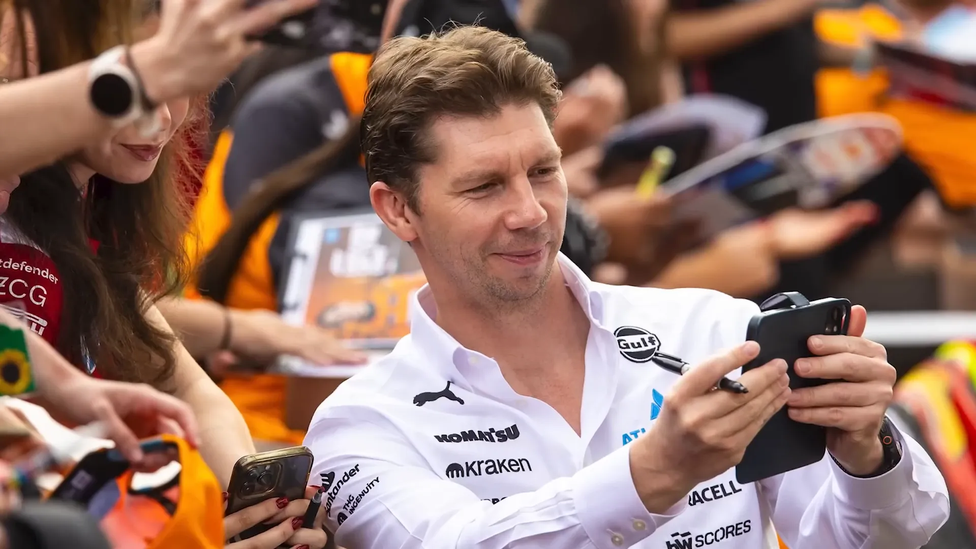 James Vowles discussing the Williams drivers' performance