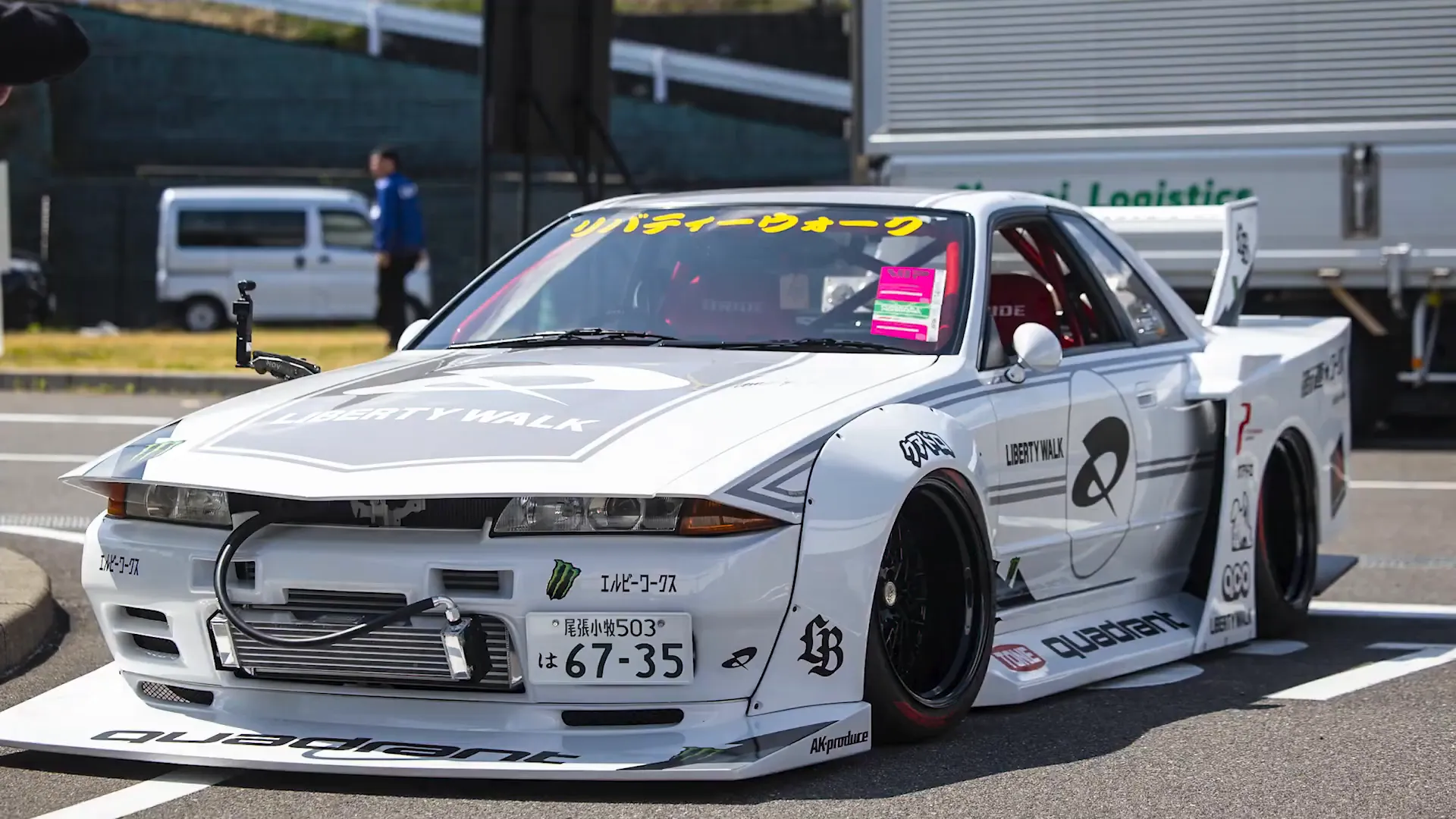 Lando Norris' custom Nissan Skyline