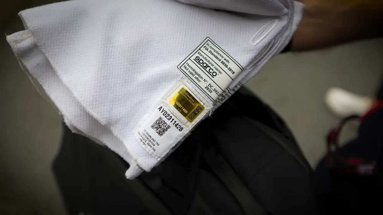 A trainer carrying balaclavas with individual identification codes