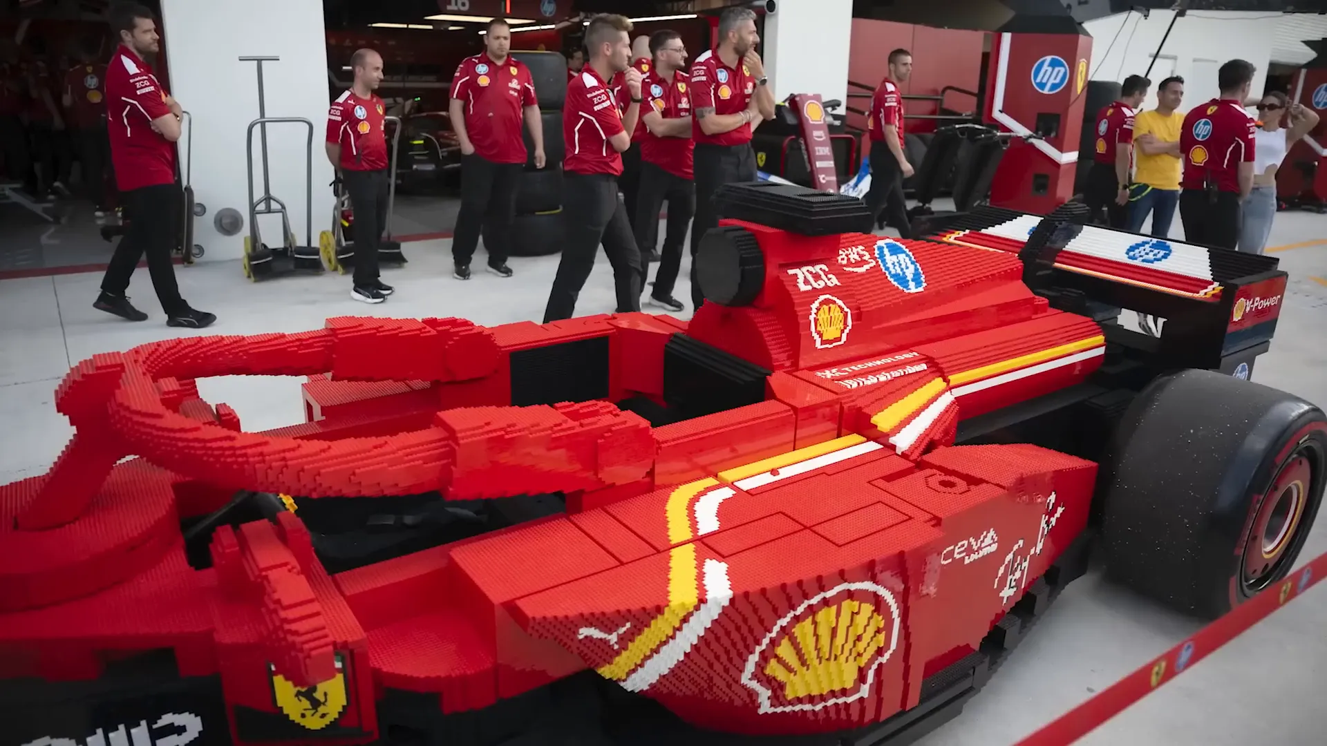 LEGO F1 car at Miami GP