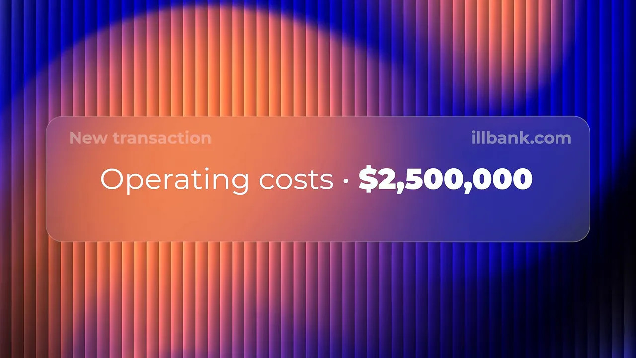 Graphic showing private jet operating costs of 2,500,000 dollars