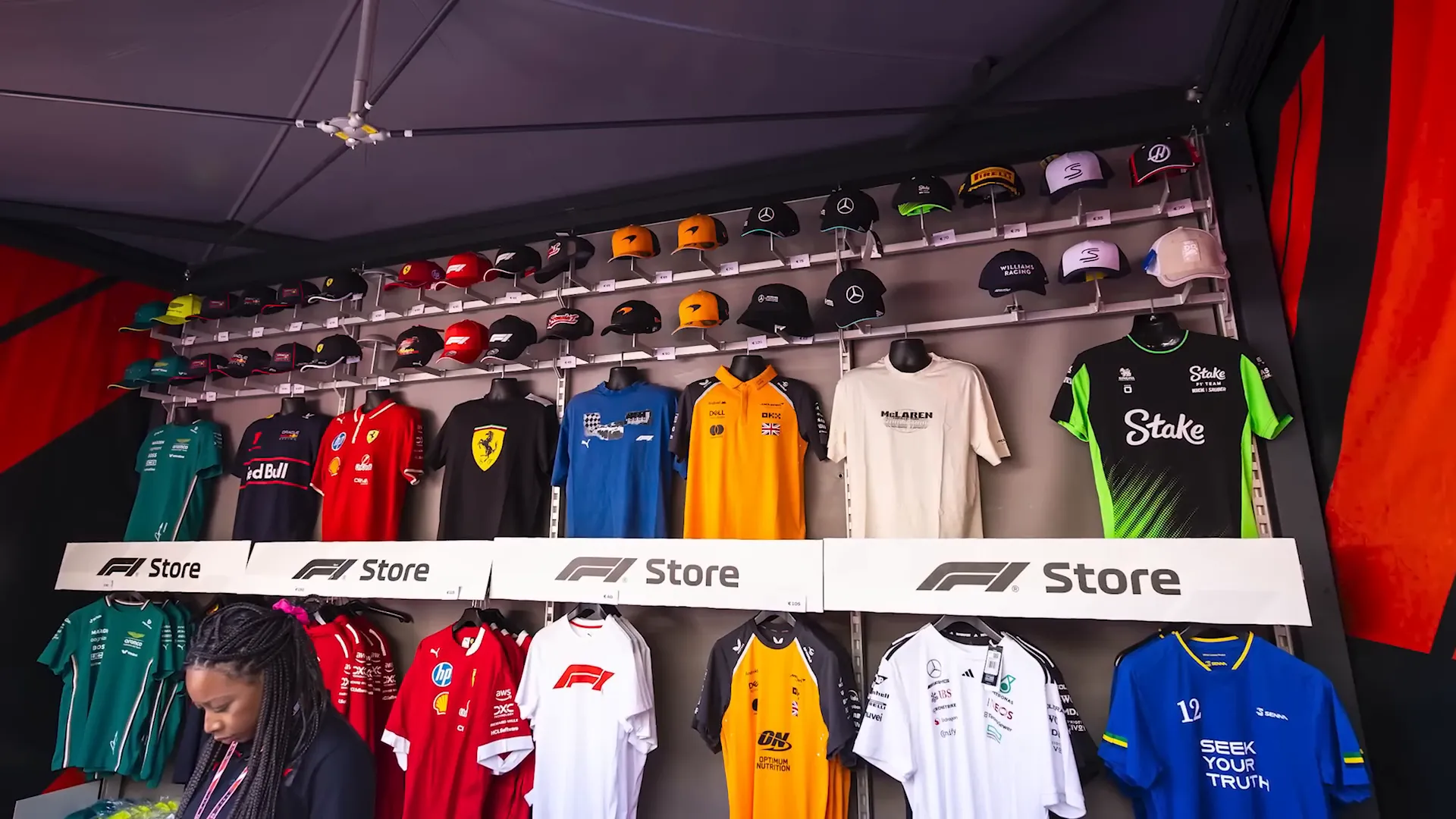 Merchandise available at Monaco GP
