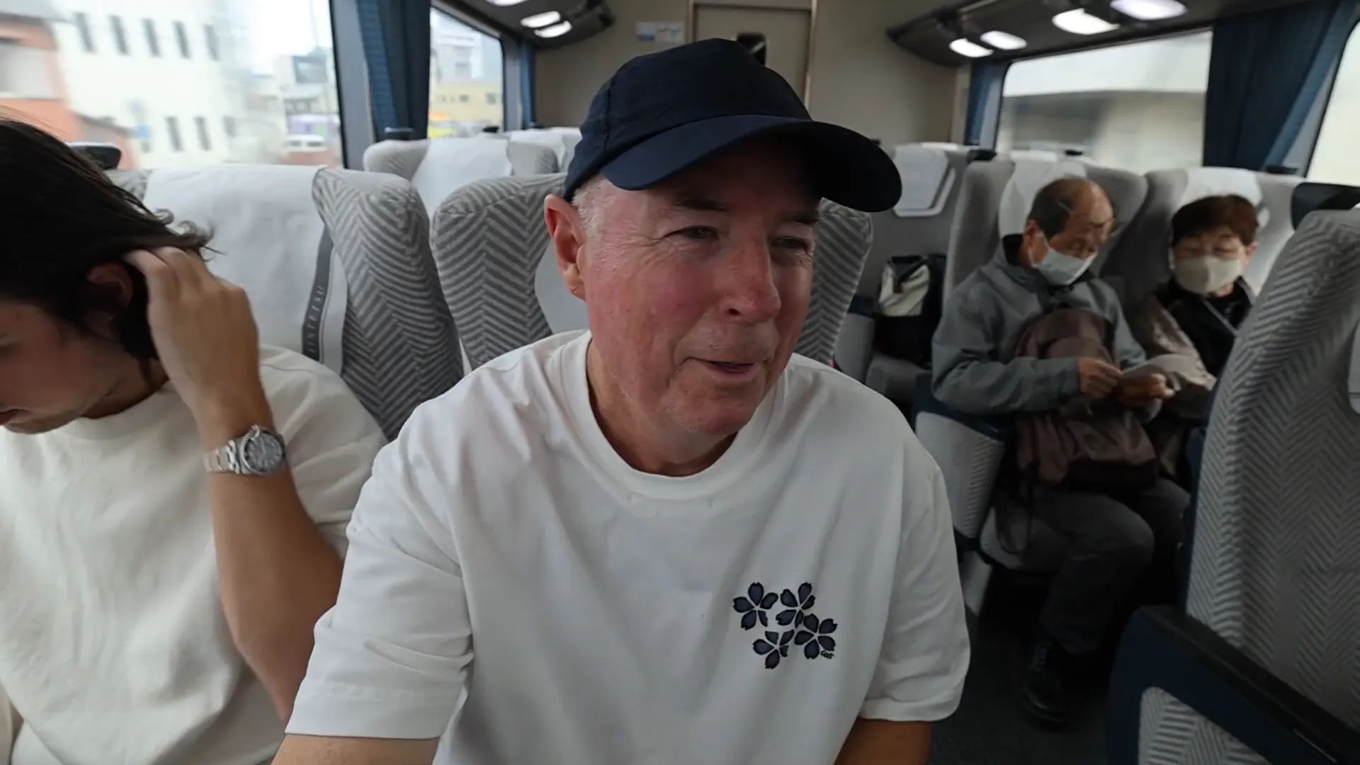 Local train interior