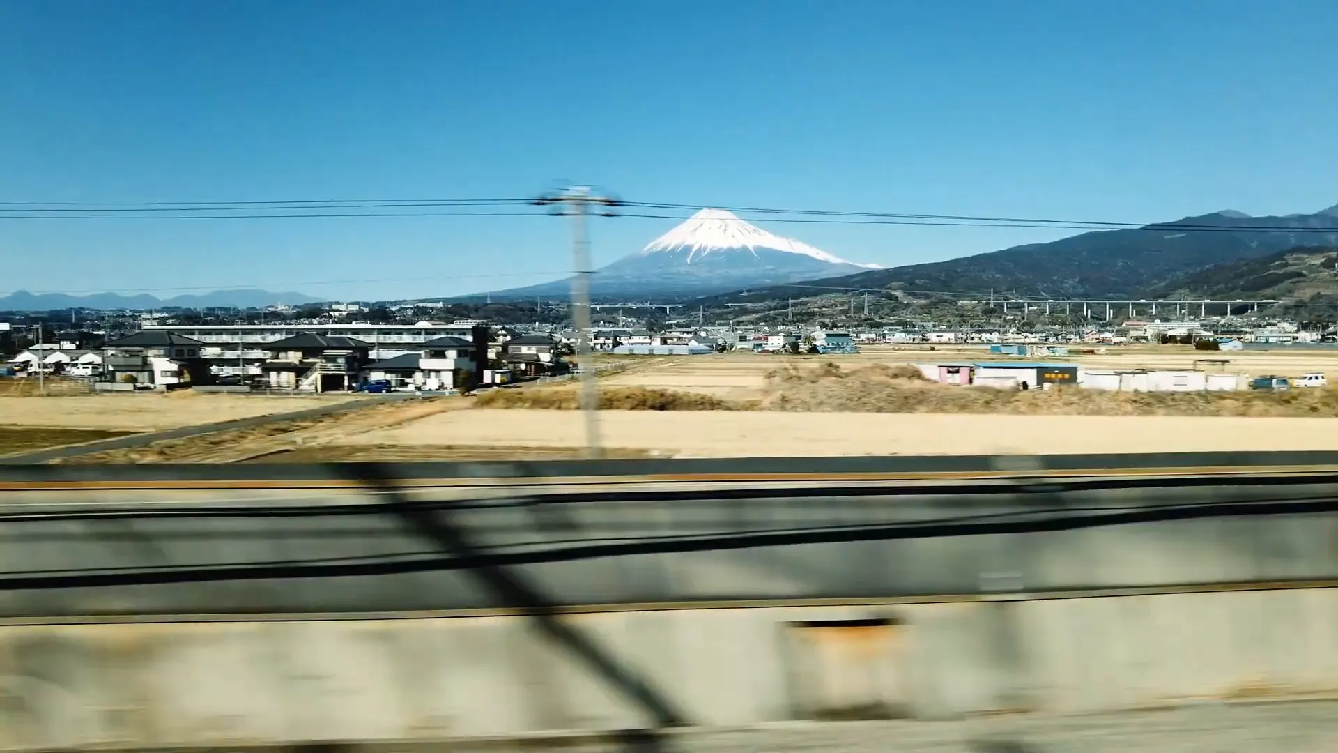 Scenery from Shinkansen