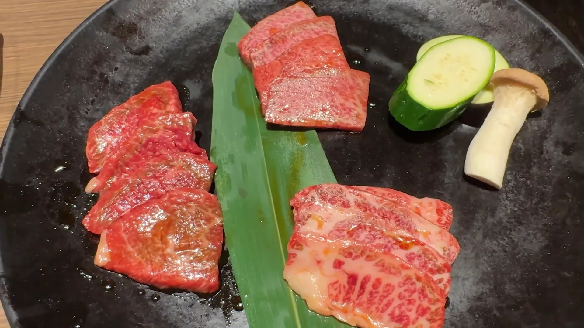 Wagyu beef dish
