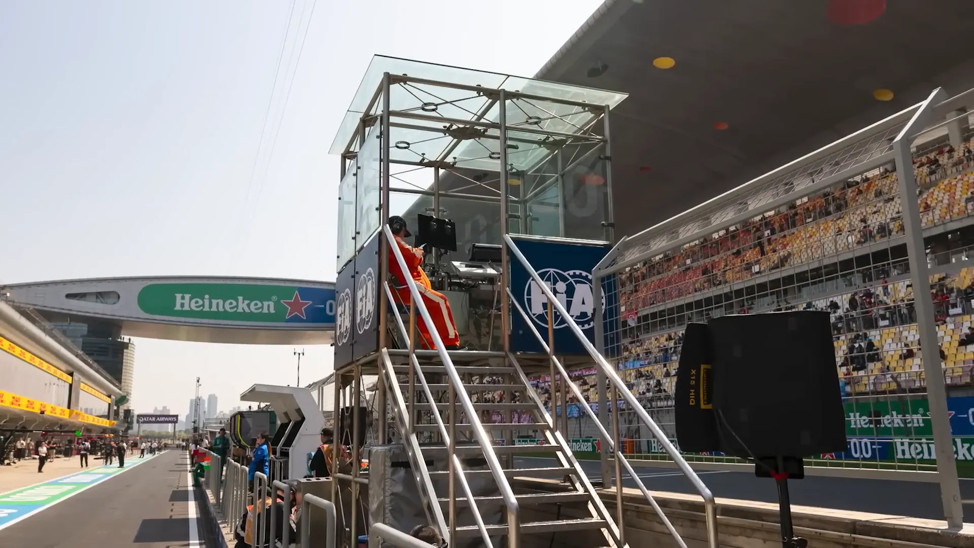 Starting tower at Shanghai International Circuit